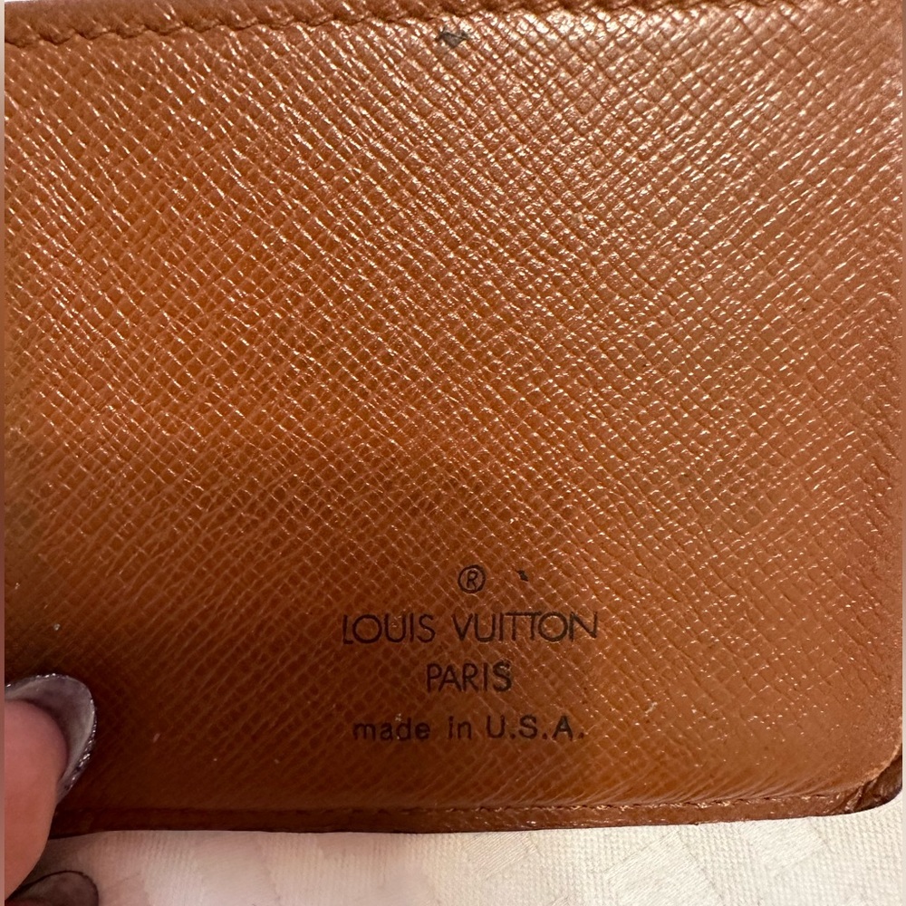 🧿Louis Vuitton mini wallet only x bills very vintage discontinued - Picture 13 of 15
